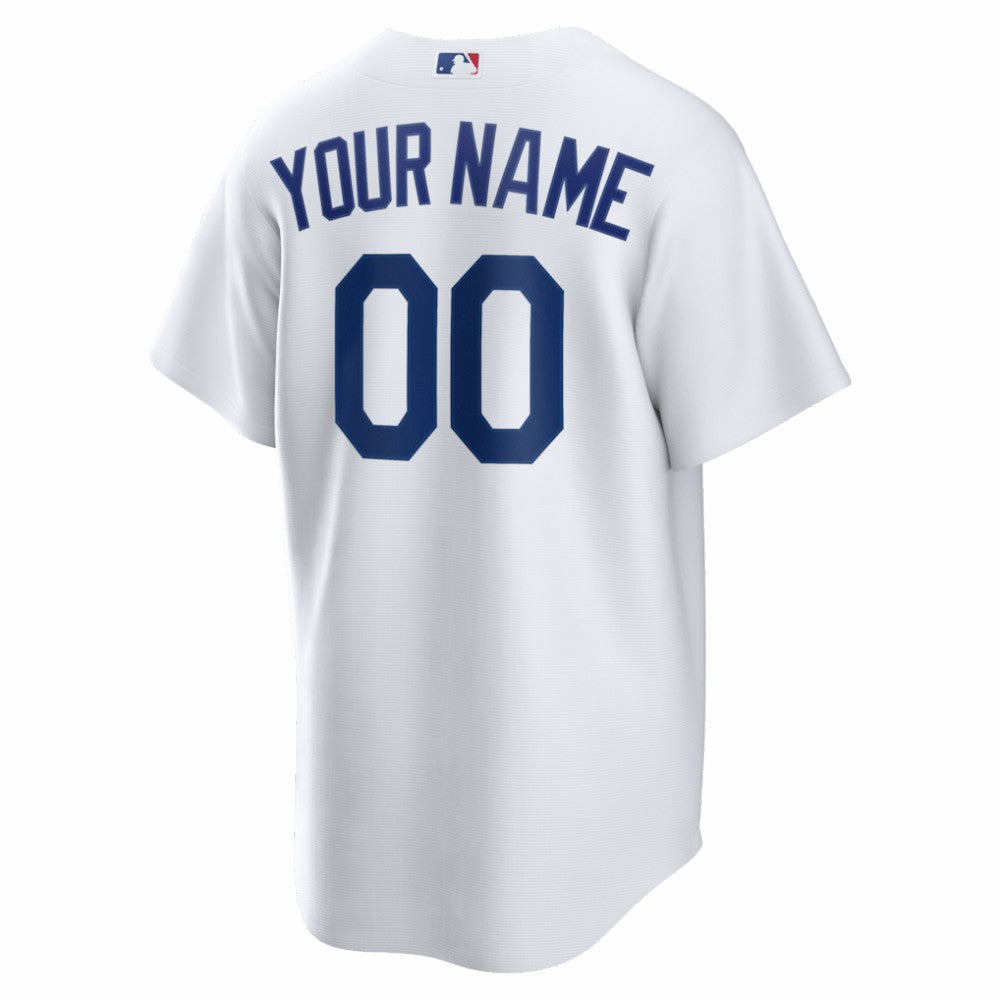 Los Angeles Dodgers Home Replica Custom Jersey White | Nike