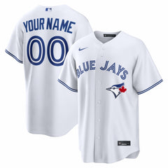 Toronto Blue Jays Home Replica Custom Jersey - White