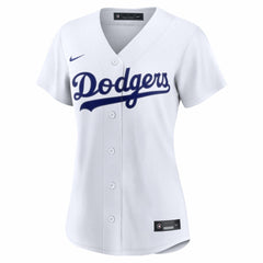 Los Angeles Dodgers Women's Home Replica Custom Jersey White | Nike