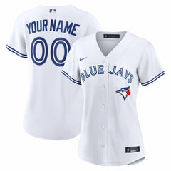 Toronto Blue Jays Women's Home Replica Custom Jersey - White