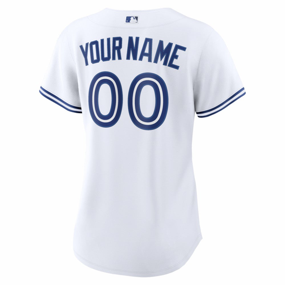 Toronto Blue Jays Women's Home Replica Custom Jersey - White
