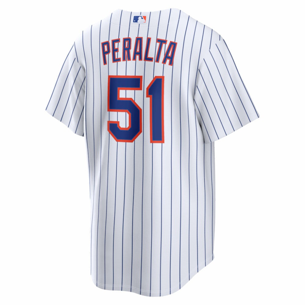 Freddy Peralta New York Mets Home Replica Jersey White | Nike