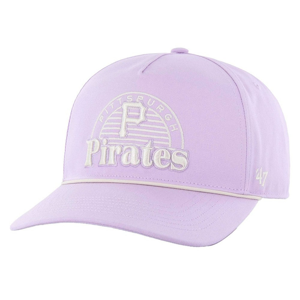 Pittsburgh Pirates Wander Hitch Adjustable Hat Purple | 47 brand