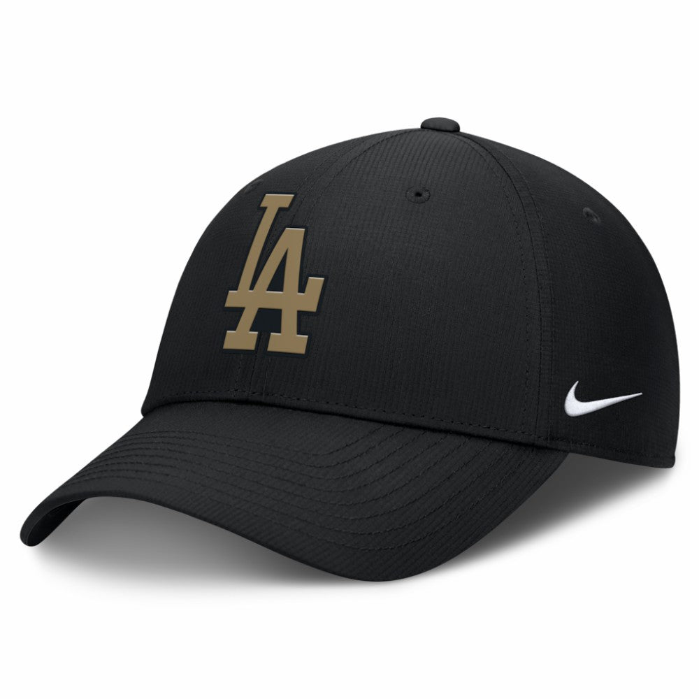 Los Angeles Dodgers 2026 Gold Collection Unstructured Adjustable Hat Black | Nike