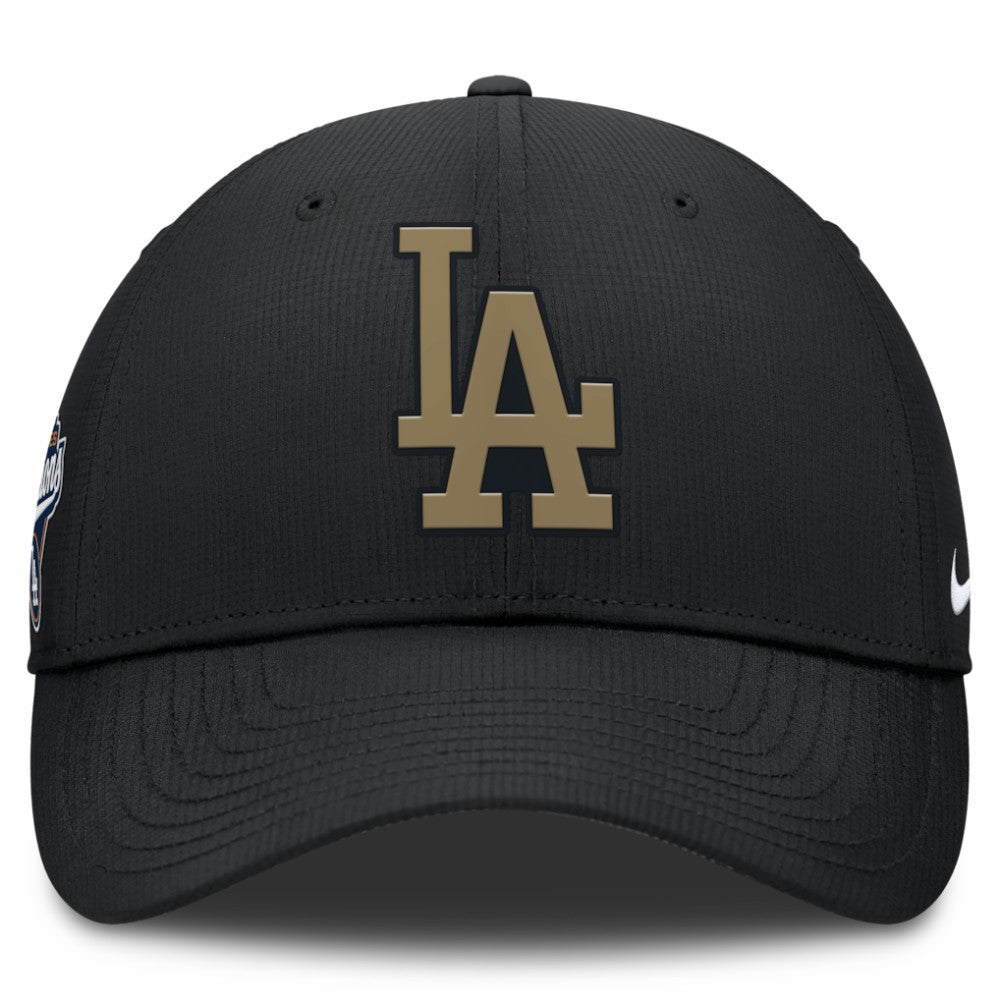 Los Angeles Dodgers 2026 Gold Collection Unstructured Adjustable Hat Black | Nike