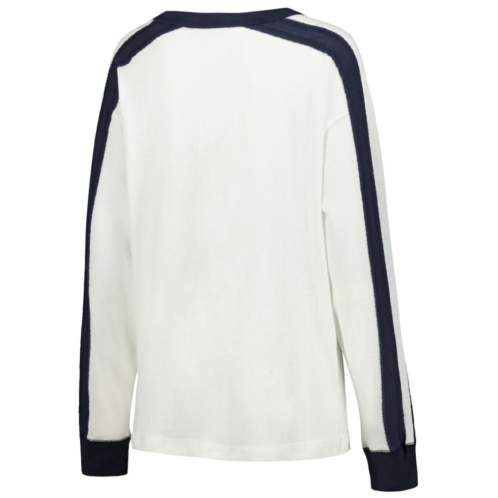 Atlanta Braves Women's Premier Caribou Long Sleeve T-Shirt White | 47 brand