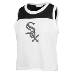 Chicago White Sox Women's Premier Zoey Waist Length Tank Top White | 47 brand