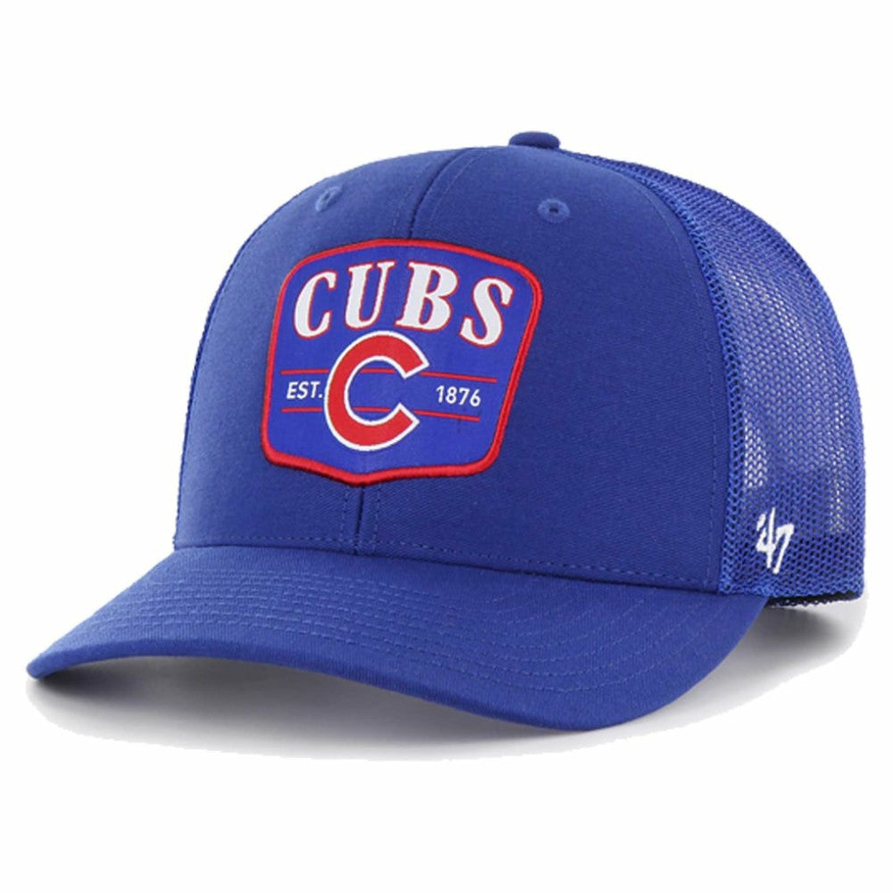 Chicago Cubs Squad Trucker Adjustable Hat Royal | 47 brand