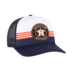 Houston Astros Lift Off Foam Front Mesh Trucker Adjustable Hat Navy | 47 brand