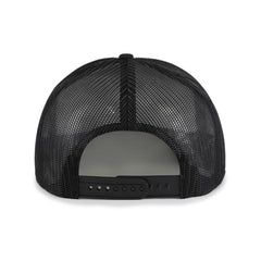 Miami Marlins Lift Off Foam Front Mesh Trucker Adjustable Hat Black | 47 brand