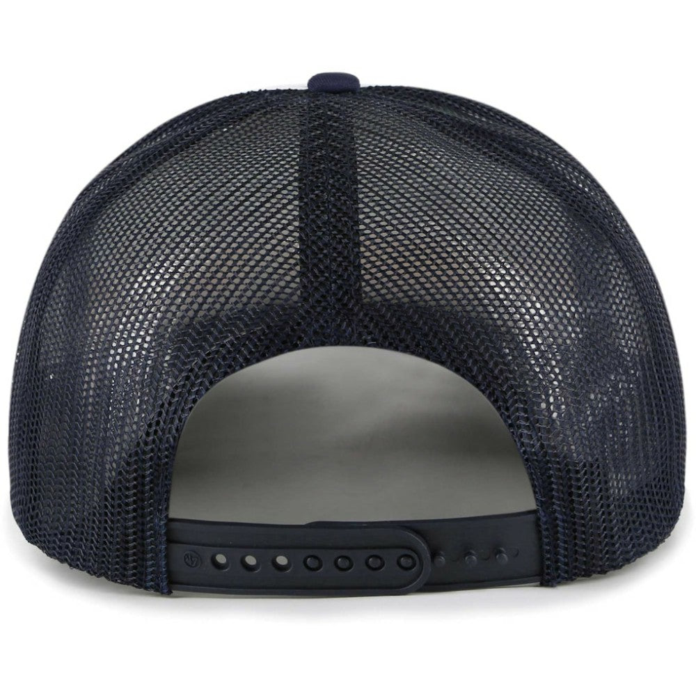 New York Yankees Lift Off Foam Front Mesh Trucker Adjustable Hat Navy | 47 brand