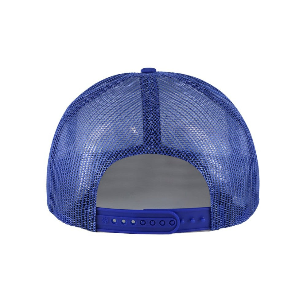 Texas Rangers Lift Off Foam Front Mesh Trucker Adjustable Hat Royal | 47 brand