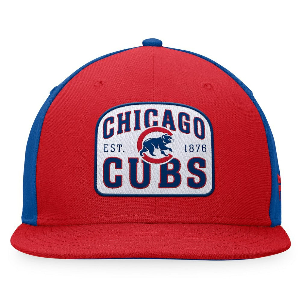 Chicago Cubs Cycle Snapback Hat Red/Royal