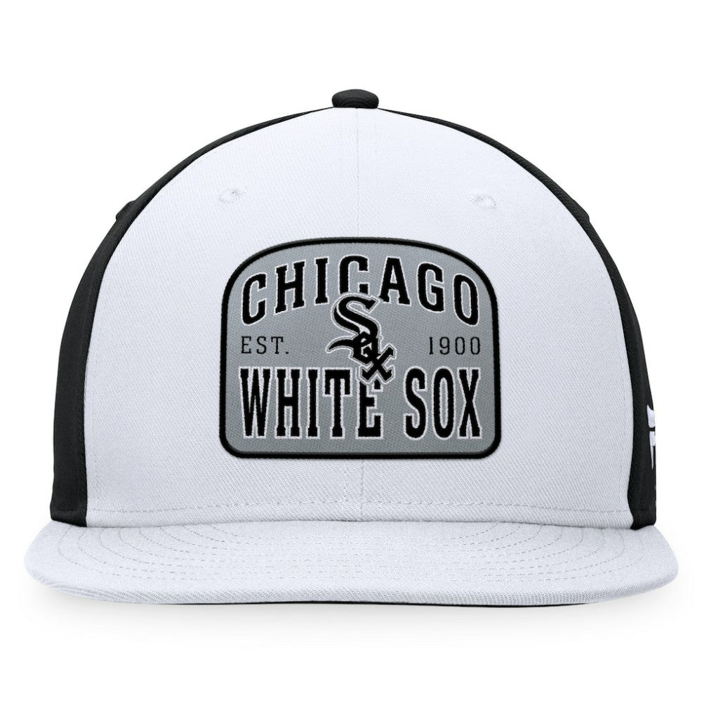 Chicago White Sox Cycle Snapback Hat White/Black