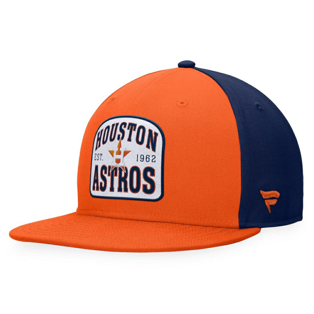 Houston Astros Cycle Snapback Hat Orange/Navy