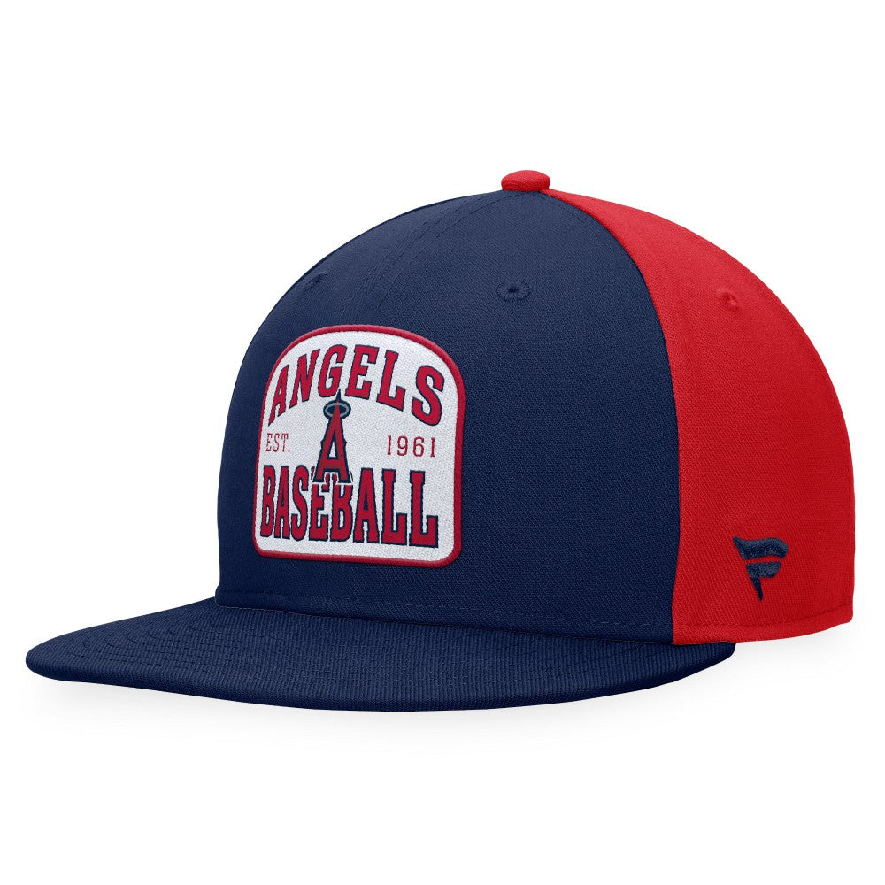 Los Angeles Angels Cycle Snapback Hat Navy/Red