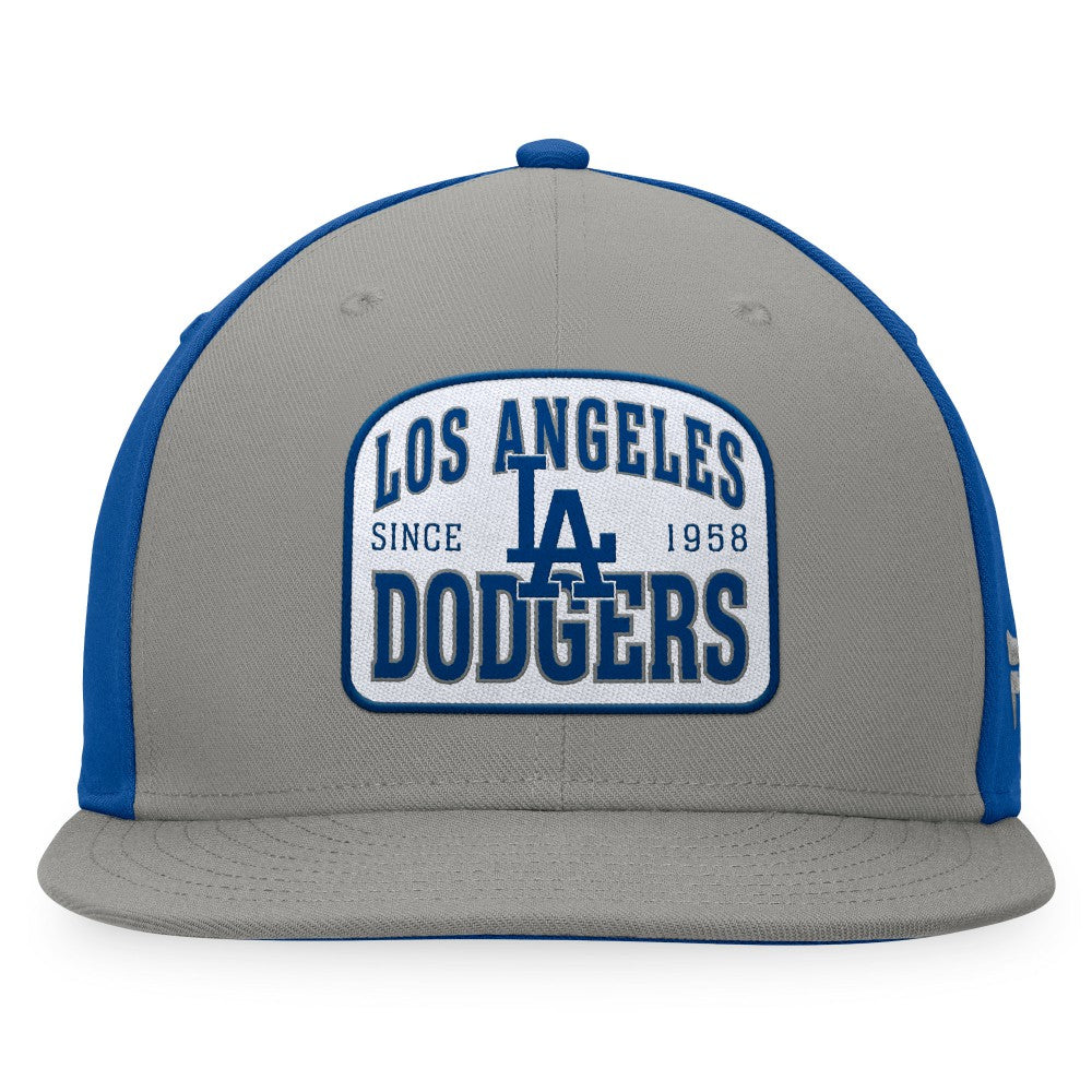 Los Angeles Dodgers Cycle Snapback Hat Gray/Royal