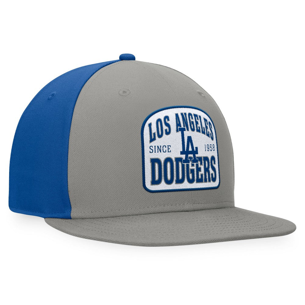 Los Angeles Dodgers Cycle Snapback Hat Gray/Royal