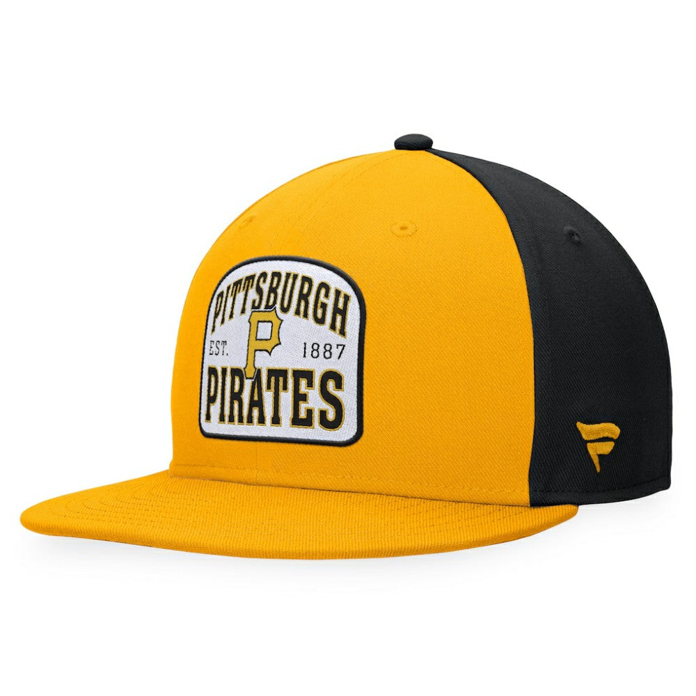 Pittsburgh Pirates Cycle Snapback Hat Gold/Black