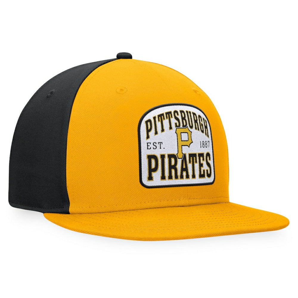 Pittsburgh Pirates Cycle Snapback Hat Gold/Black