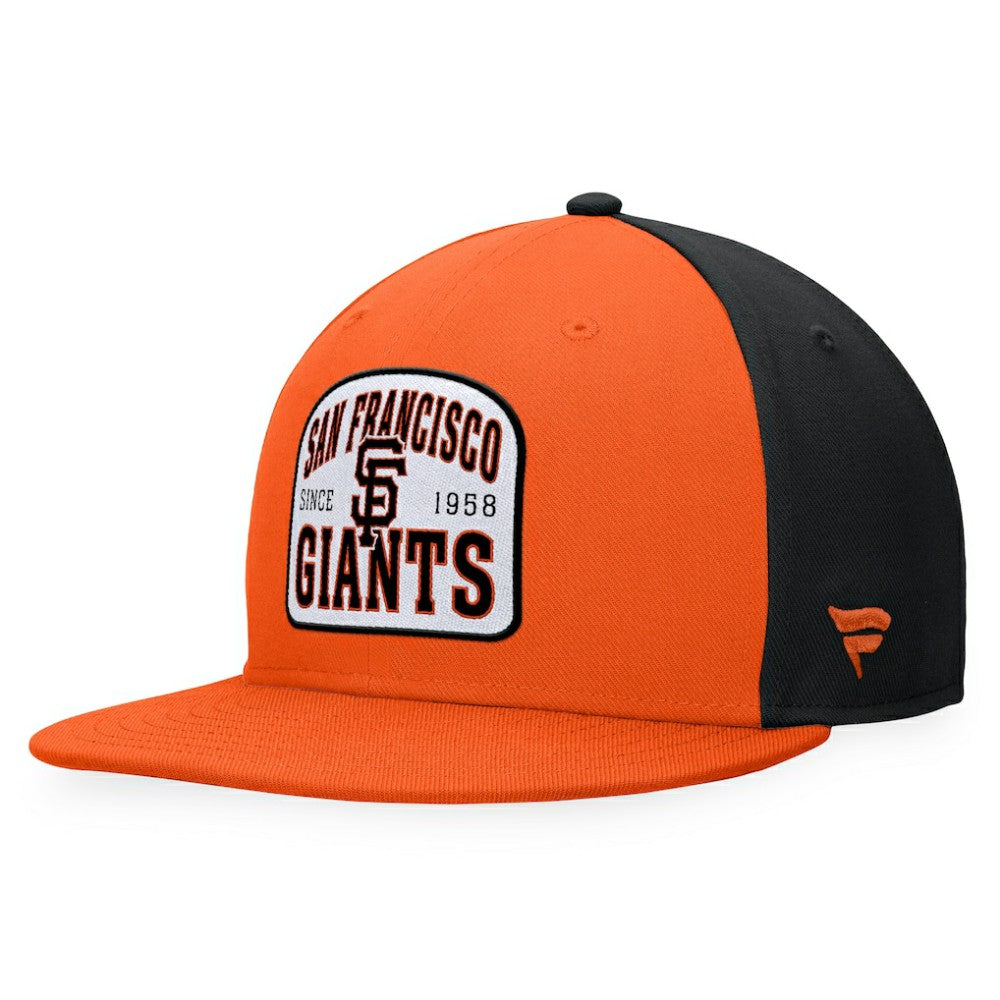 San Francisco Giants Cycle Snapback Hat Orange/Black
