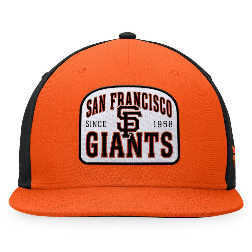 San Francisco Giants Cycle Snapback Hat Orange/Black