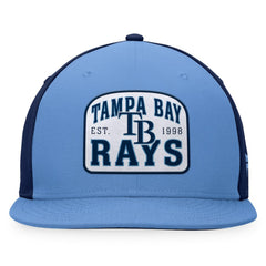 Tampa Bay Rays Cycle Snapback Hat Light Blue/Navy