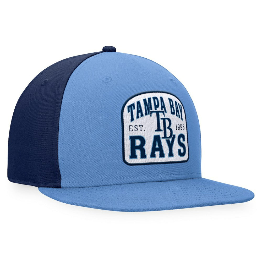 Tampa Bay Rays Cycle Snapback Hat Light Blue/Navy