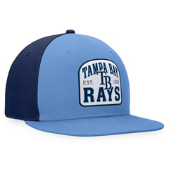 Tampa Bay Rays Cycle Snapback Hat Light Blue/Navy