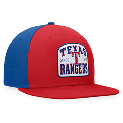 Texas Rangers Cycle Snapback Hat Red/Royal