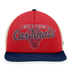St. Louis Cardinals Cooperstown Collection Talley Foam Trucker Snapback Hat Red/Navy