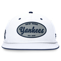 New York Yankees Cooperstown Collection Iron Golfer Snapback Hat White