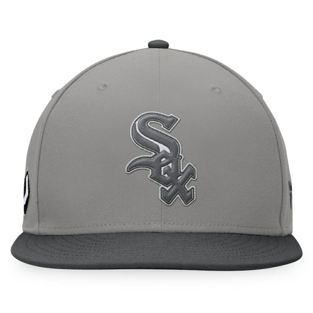 Chicago White Sox Ace Snapback Hat Gray/Charcoal