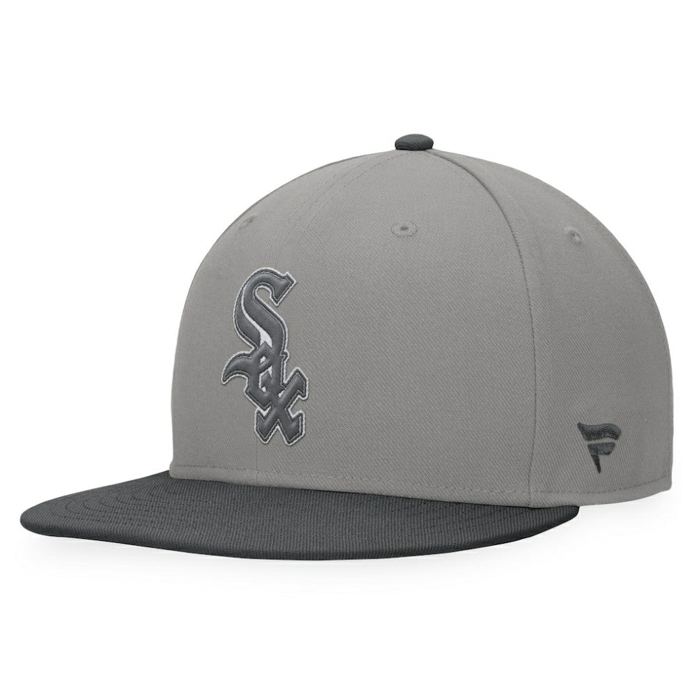 Chicago White Sox Ace Snapback Hat Gray/Charcoal
