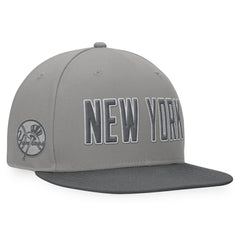 New York Yankees Dugout Fitted Hat Gray