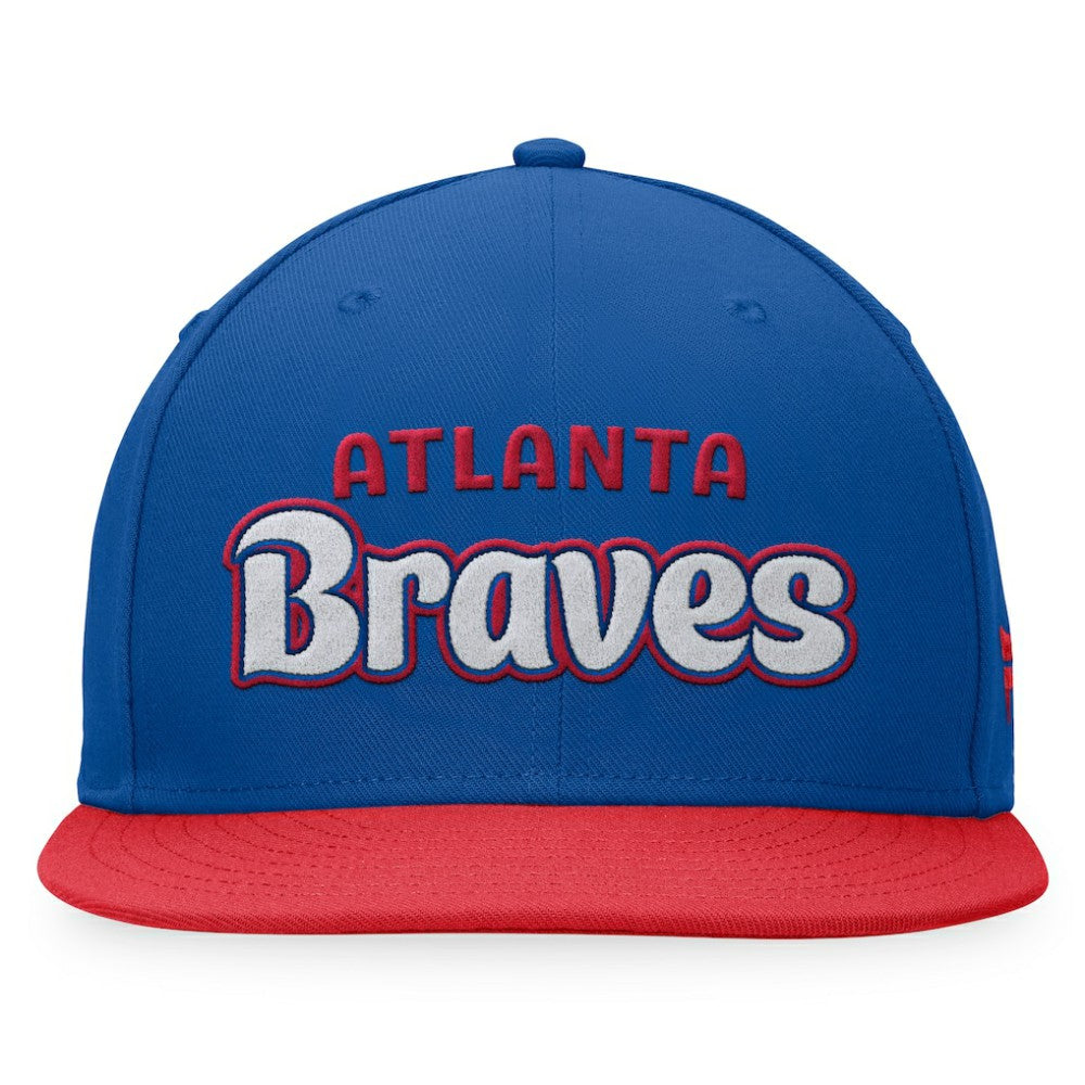 Atlanta Braves Cooperstown Collection Hurler Fitted Hat Royal