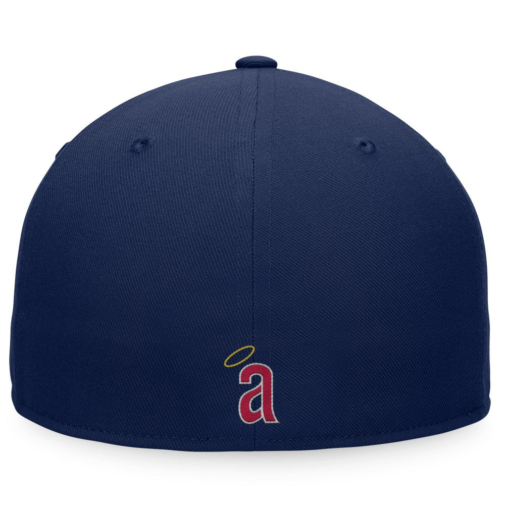 Los Angeles Angels Cooperstown Collection Hurler Fitted Hat Navy