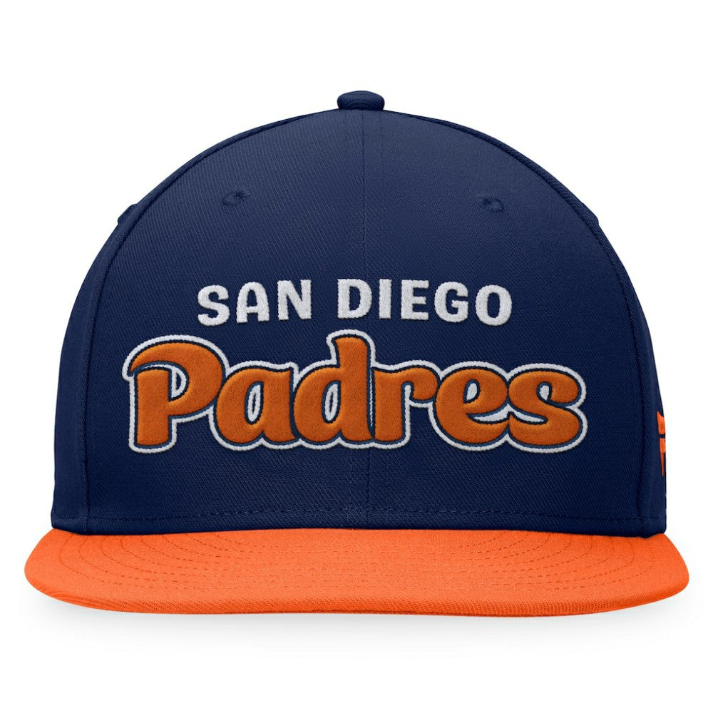 San Diego Padres Cooperstown Collection Hurler Fitted Hat Navy