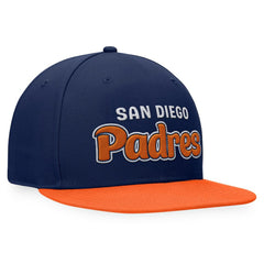 San Diego Padres Cooperstown Collection Hurler Fitted Hat Navy