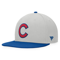 Chicago Cubs Glory Days Two-Tone Snapback Hat Gray/Royal