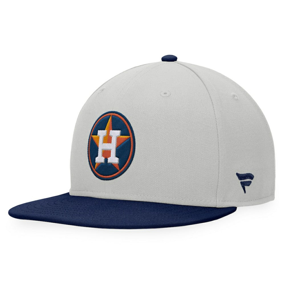 Houston Astros Glory Days Two-Tone Snapback Hat Gray/Navy