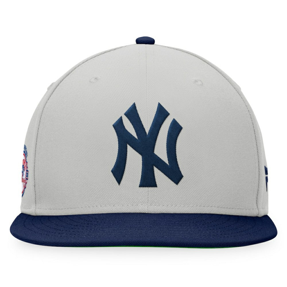 New York Yankees Glory Days Two-Tone Snapback Hat Gray/Navy