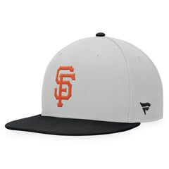 San Francisco Giants Glory Days Two-Tone Snapback Hat Gray/Black
