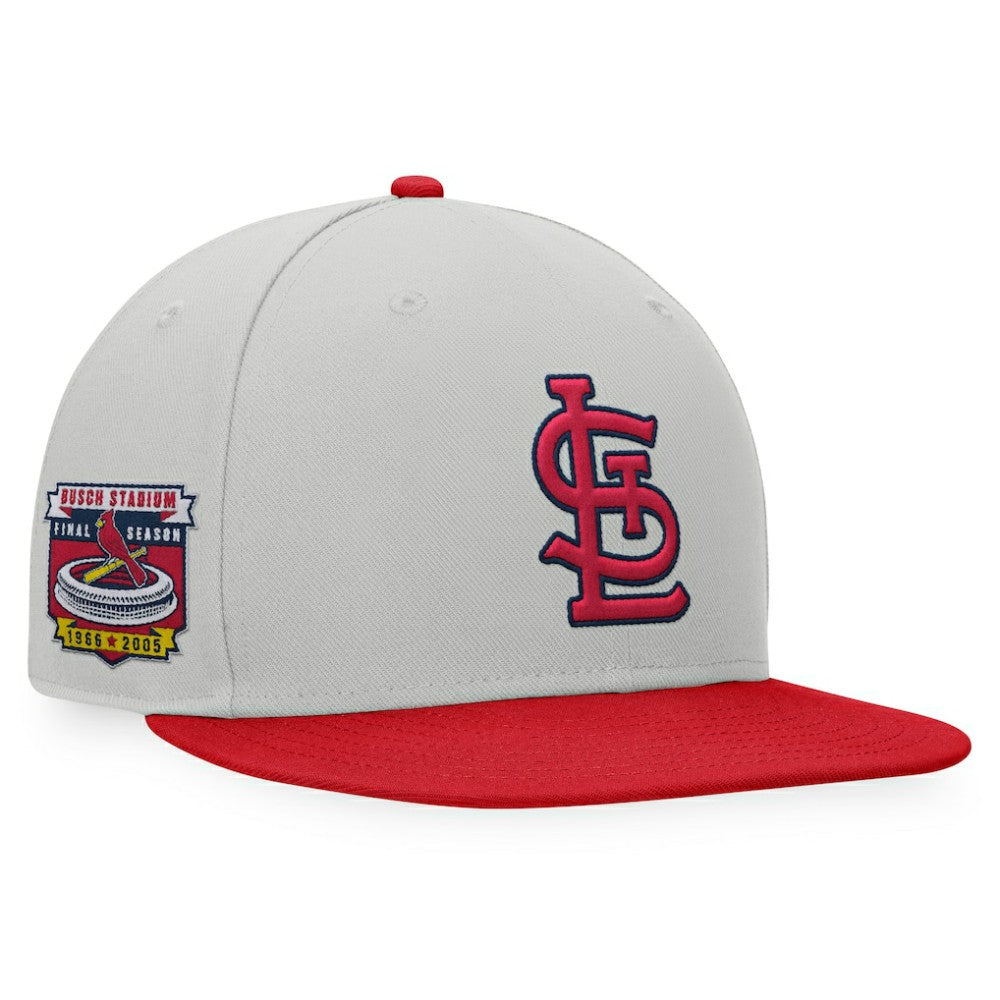St. Louis Cardinals Glory Days Two-Tone Snapback Hat Gray/Red