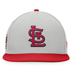 St. Louis Cardinals Glory Days Two-Tone Snapback Hat Gray/Red