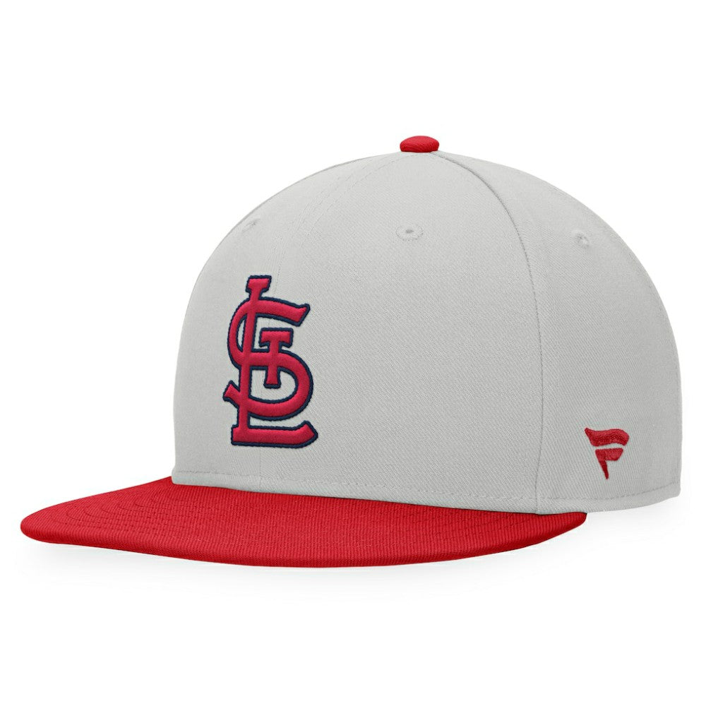 St. Louis Cardinals Glory Days Two-Tone Snapback Hat Gray/Red