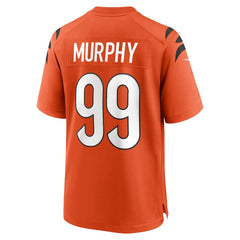 Myles Murphy Cincinnati Bengals Alternate Game Jersey - Orange