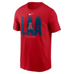 Los Angeles Angels Scoreboard T-Shirt Red | Nike