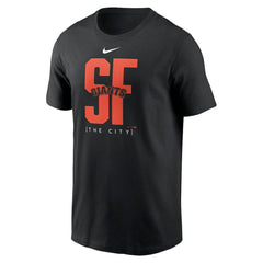 San Francisco Giants Scoreboard T-Shirt Black | Nike
