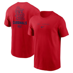 St. Louis Cardinals Large Logo Back Stack T-Shirt Red | Nike